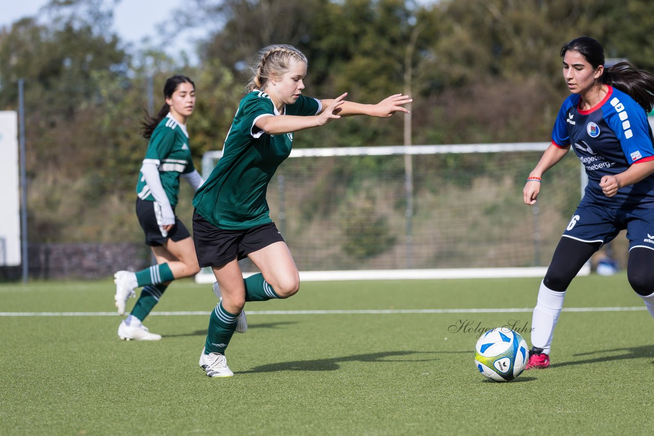 Bild 140 - wU19 Rissener SV - VfL Pinneberg : Ergebnis: 9:1